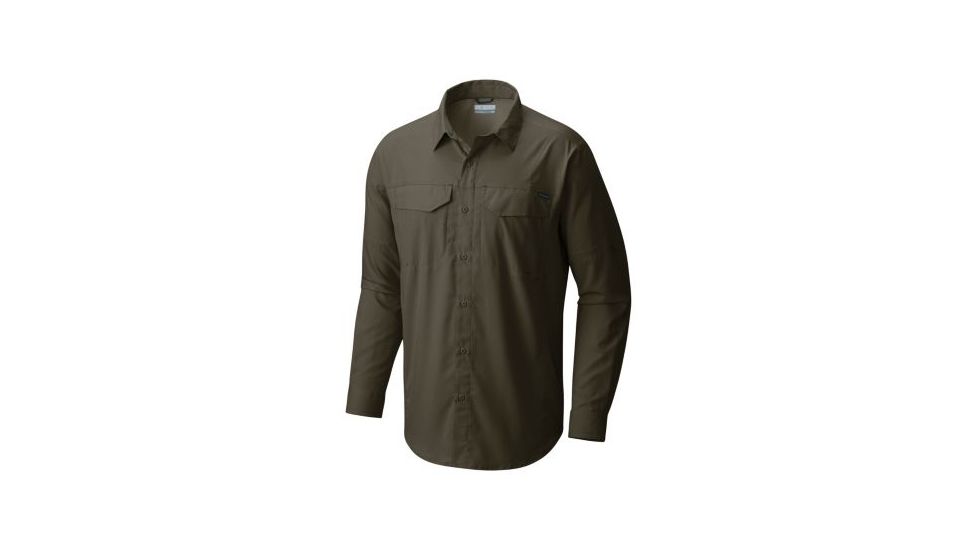 Columbia Silver Ridge Lite Long Sleeve Shirt - Mens, Peatmoss, Large, 1654321213-L