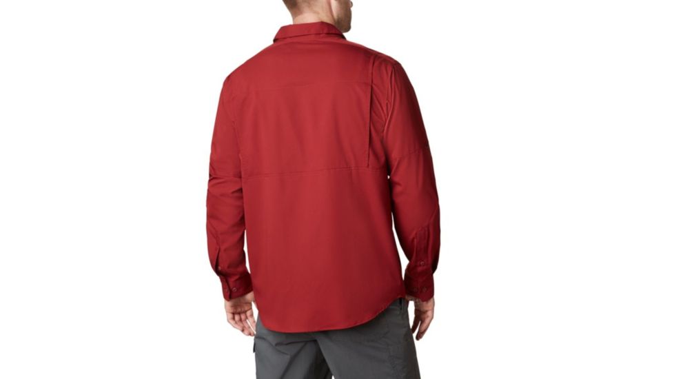 Columbia Silver Ridge Lite Long Sleeve Shirt - Mens, Red Jasper, Large, 1654321664-L
