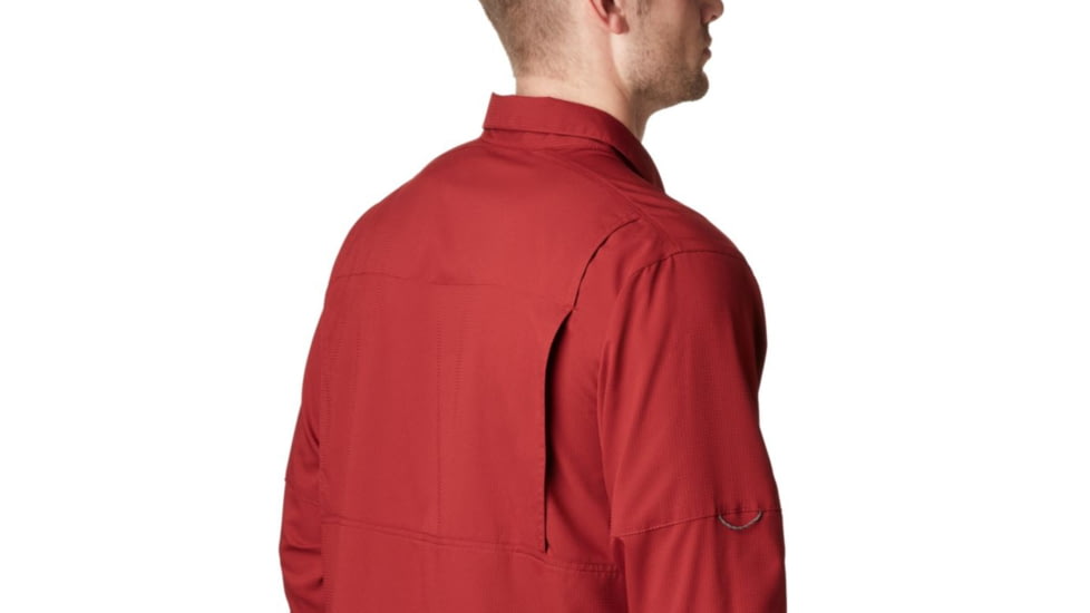 Columbia Silver Ridge Lite Long Sleeve Shirt - Mens, Red Jasper, Large, 1654321664-L