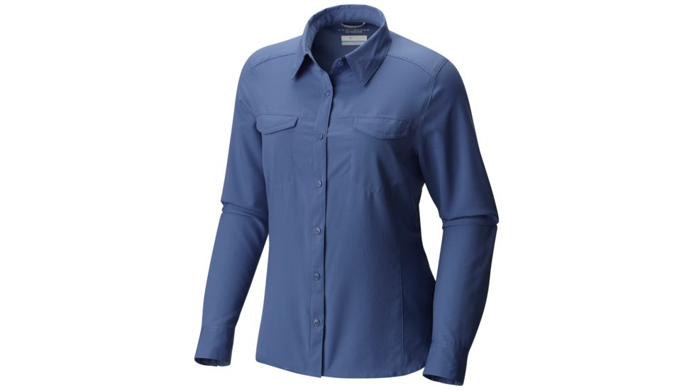 Columbia Silver Ridge Lite Long Sleeve Shirt - Women's-Bluebell-Medium