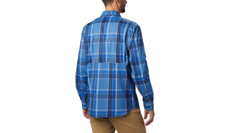 Columbia Silver Ridge Lite Plaid Long Sleeve - Mens, Scout Plaid, Large, 1711581461-L