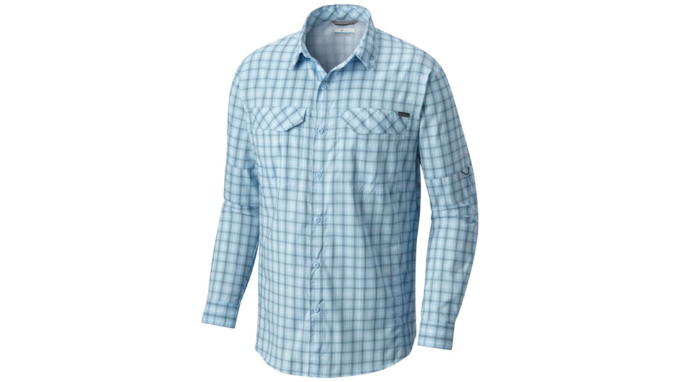 Columbia Silver Ridge Lite Plaid Long Sleeve Shirt - Mens, Air Plaid, L 1711581412L