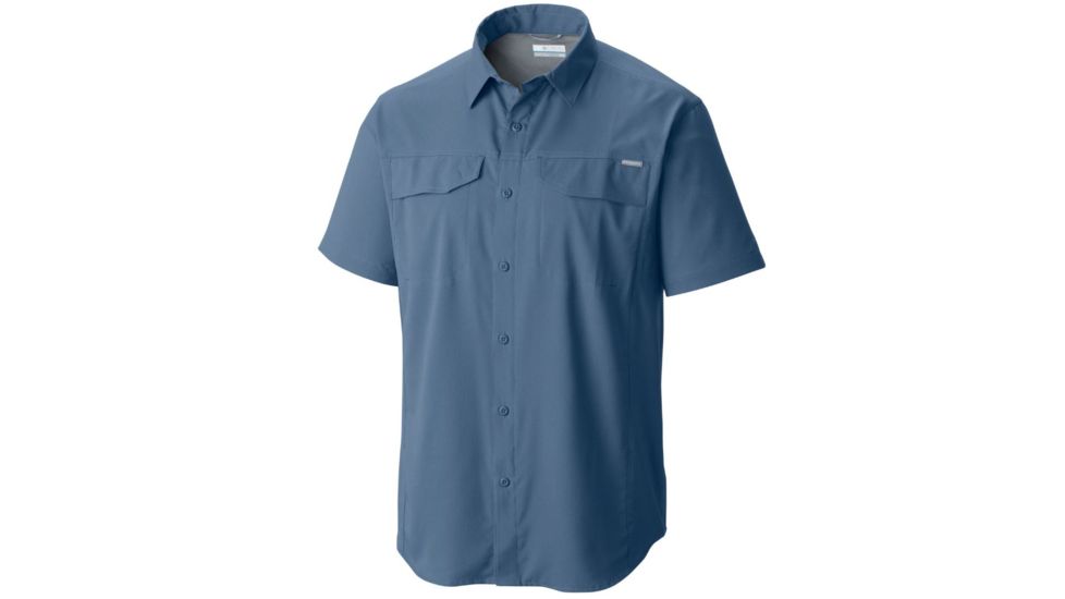 Columbia Silver Ridge Lite Short Sleeve Shirt - Mens, Steel, S, 1654311413S