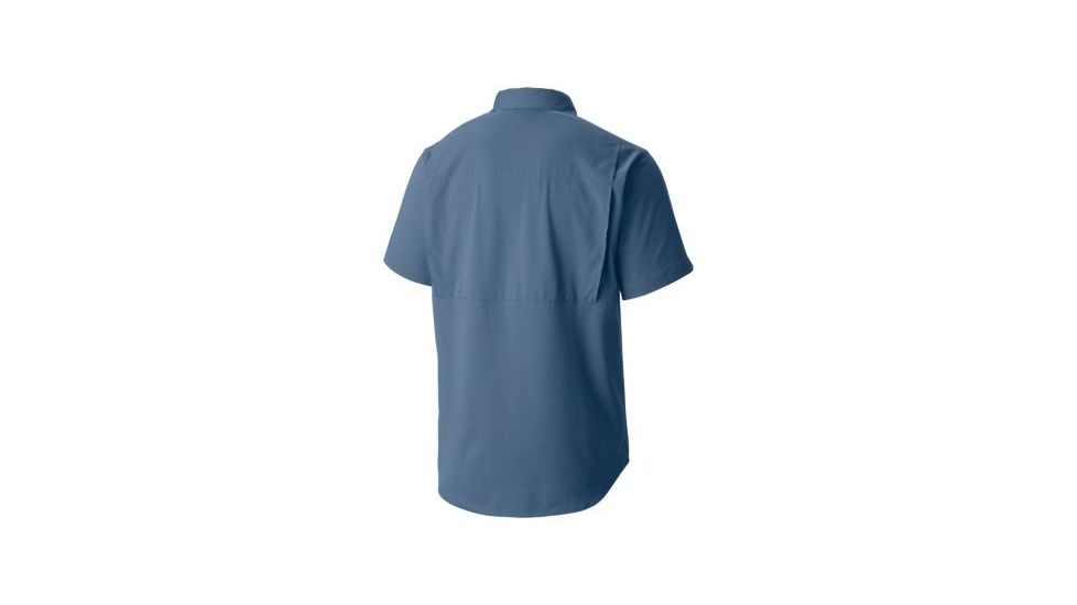 Columbia Silver Ridge Lite Short Sleeve Shirt - Mens-Steel-Medium
