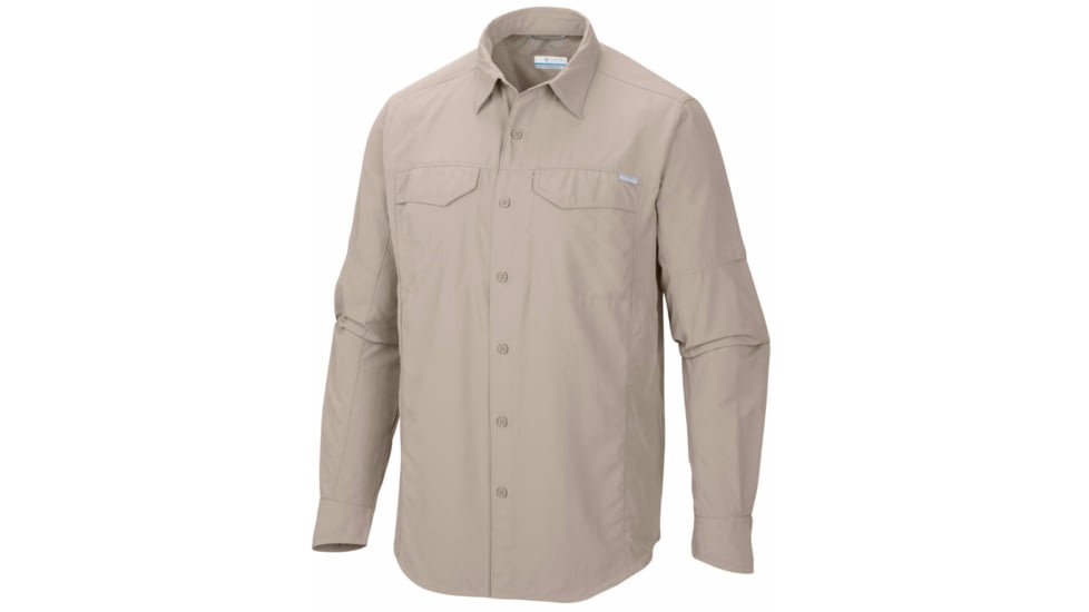 Silver Ridge Long Sleeve Shirt - Mens-Fossil-X-Large