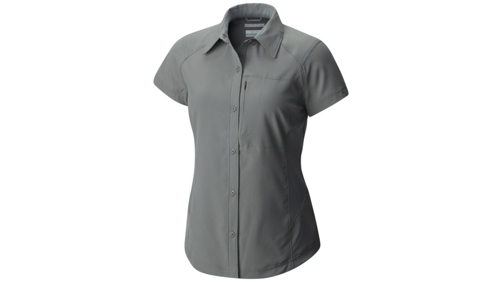Columbia Silver Ridge Short Sleeve Shirt - Women's-Sedona Sage-Large