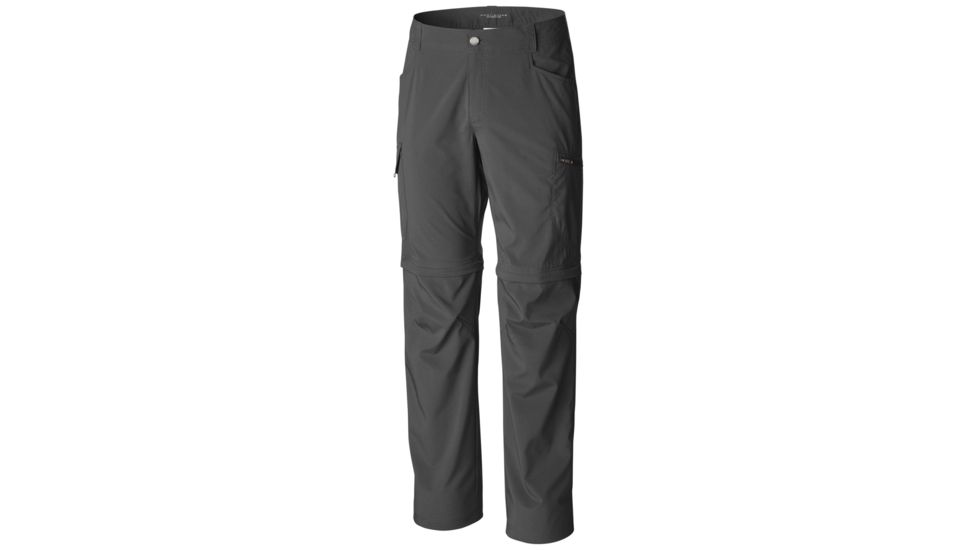 Columbia Silver Ridge Stretch Convertible Pant - Mens, Grill, Size 30, 30in Inseam 166349102830