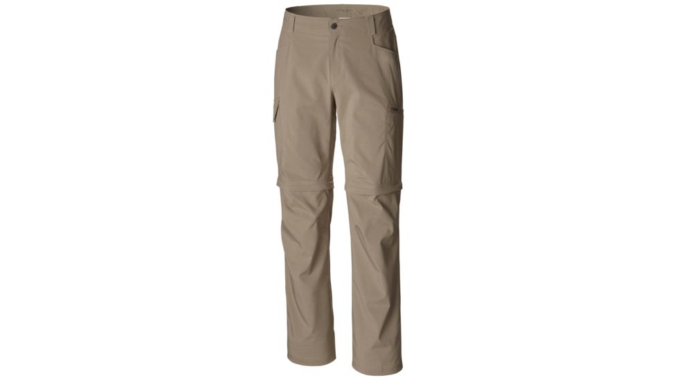 Columbia Silver Ridge Stretch Convertible Pant - Mens, Tusk, Size 30, 30in Inseam 166349122130