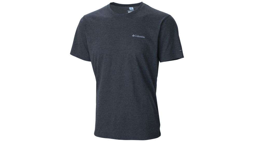 Columbia Silver Ridge Zero Short Sleeve - Men's -Shark Heather-Large
