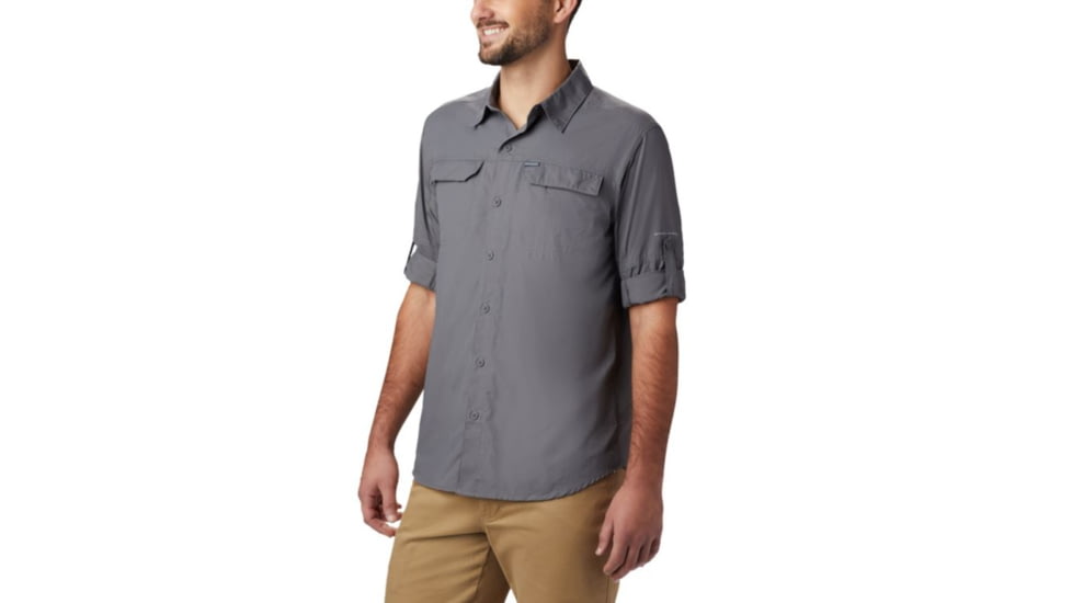 Columbia Silver Ridge2.0 Long Sleeve Shirt - Mens, City Grey, Extra Large, 1839311023-XL