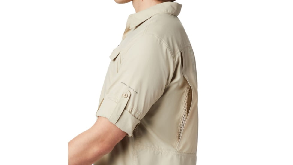 Columbia Silver Ridge2.0 Long Sleeve Shirt - Mens, Fossil, Extra Large, 1839311160-XL