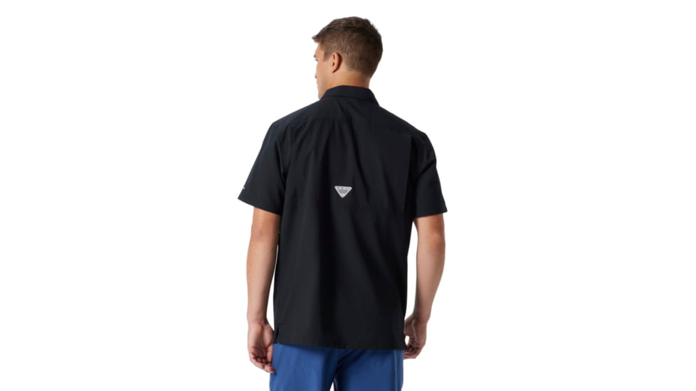 Columbia Slack Tide Camp Shirt, Black, S - Mens, 1577051010-S