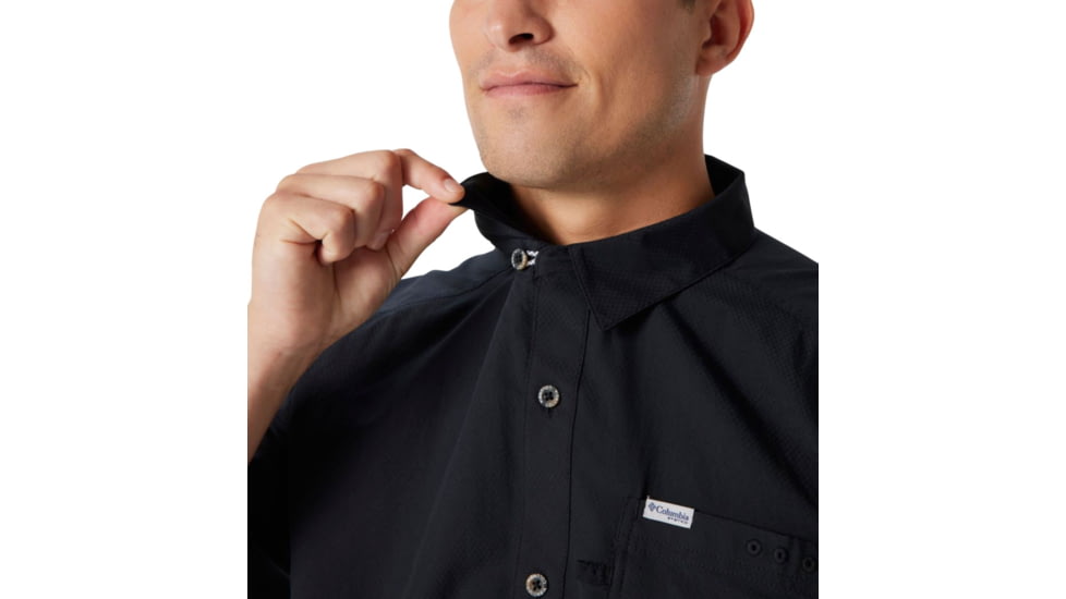 Columbia Slack Tide Camp Shirt - Men's, Black, Small, 1577051010BlackS