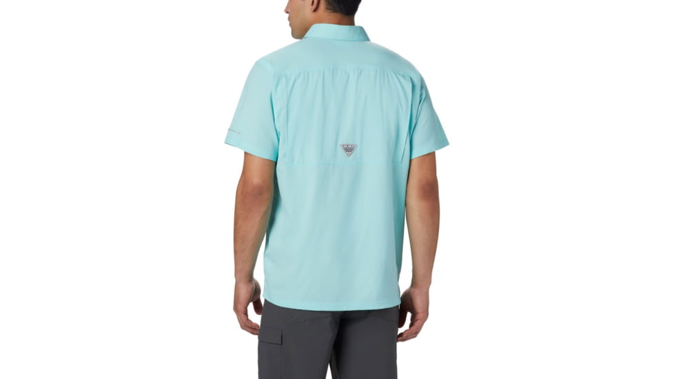 Columbia Slack Tide Camp Shirt, Gulf Stream, S - Mens, 1577051499-S
