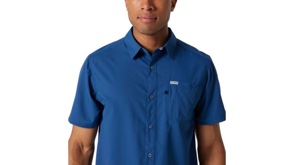 Columbia Slack Tide Camp Shirt - Mens, Carbon, 2XL, 1577051469-XXL