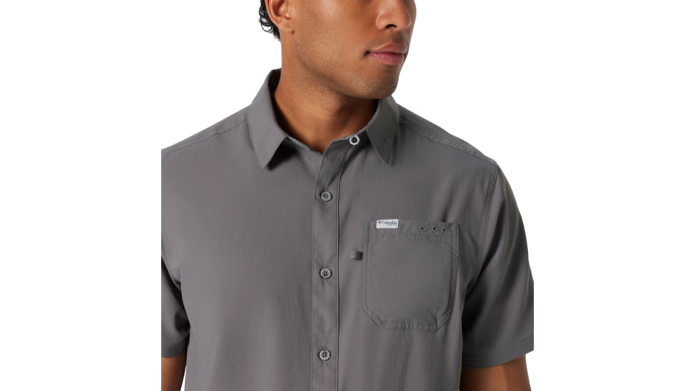 Columbia Slack Tide Camp Shirt - Mens, City Grey, Small, 1577051023City GreyS