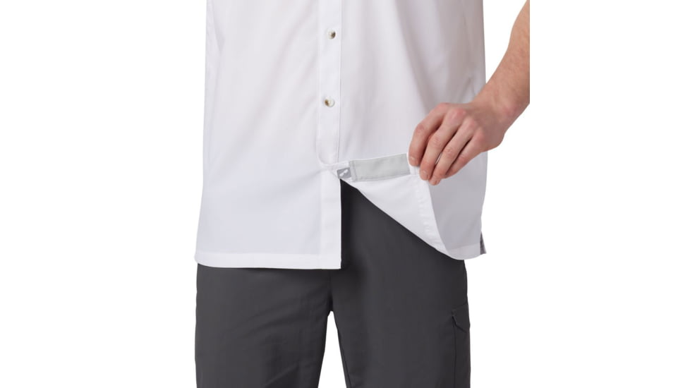 Columbia Slack Tide Camp Shirt - Mens, White, 2XL, 1577051100-XXL