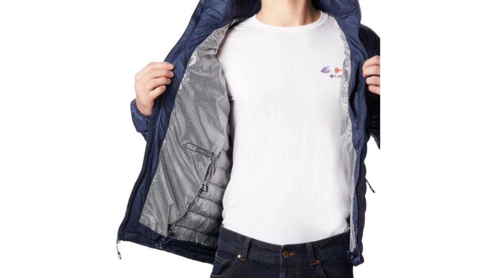 Columbia Snow Country Hooded Jacket, Collegiate Navy, XL - Mens, 1823141464-XL