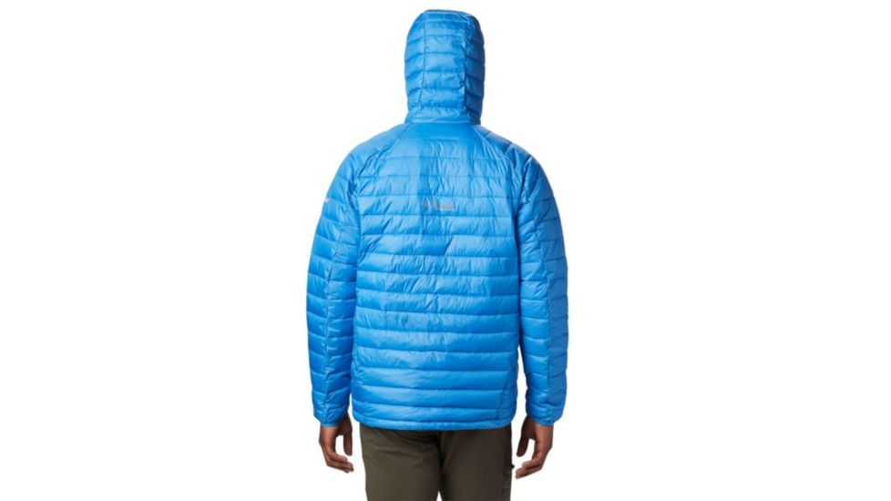 Columbia Snow Country Hooded Jacket - Mens, Azure Blue, Large, 1823141463-L