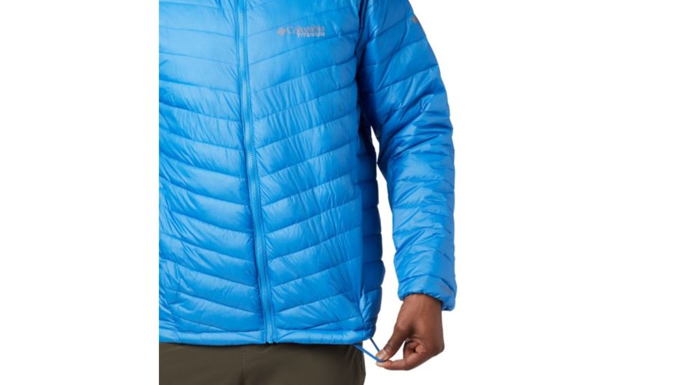 Columbia Snow Country Hooded Jacket - Mens, Azure Blue, Large, 1823141463-L