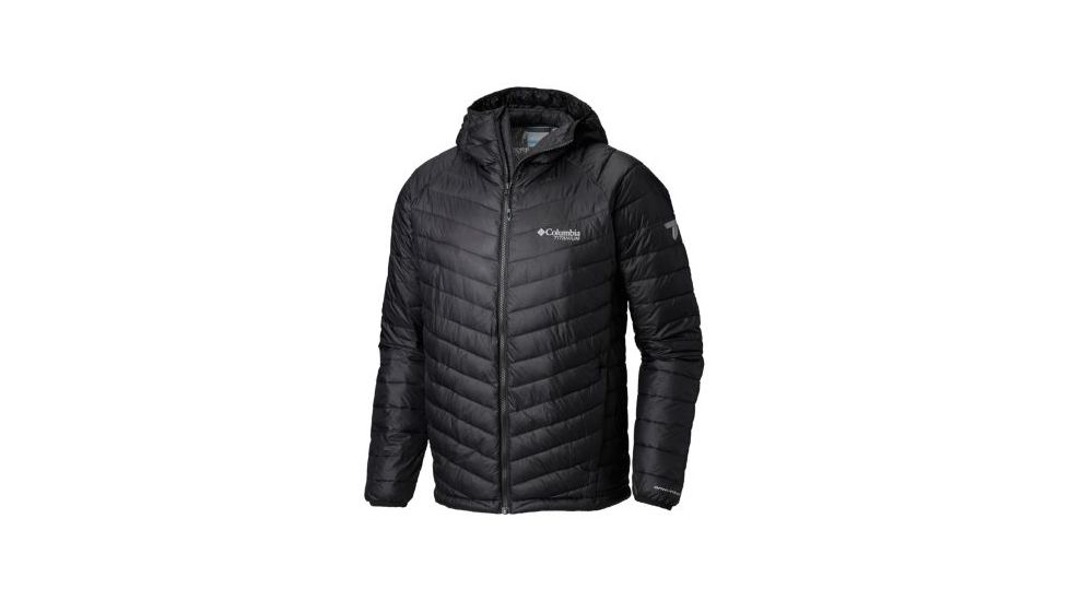 Columbia Snow Country Hooded Jacket - Mens, Black, 2XL, 1823141010-XXL