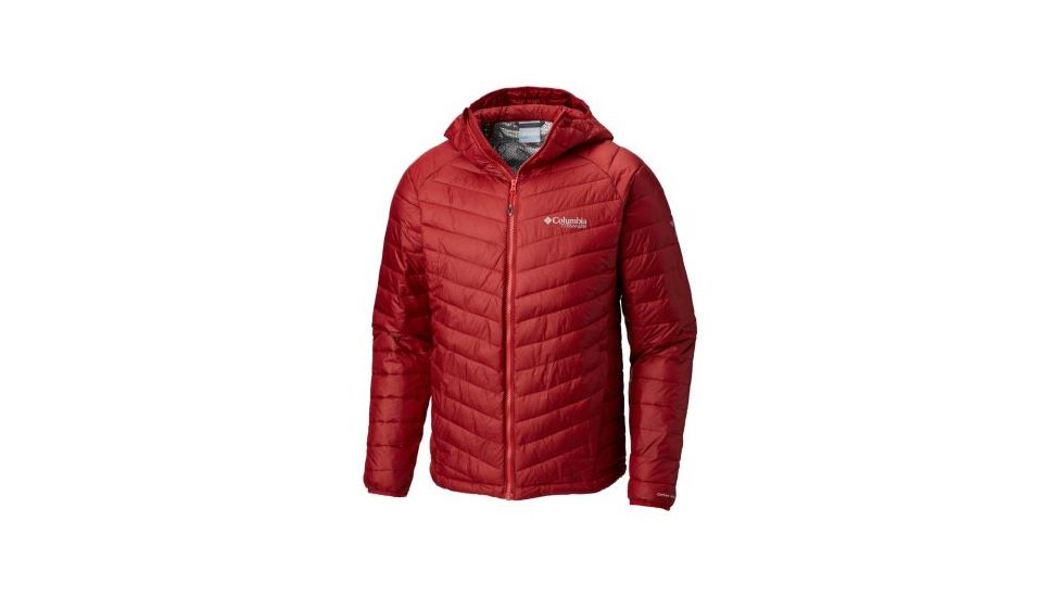 Columbia Snow Country Hooded Jacket - Mens, Red Element, Small, 1823141611-S