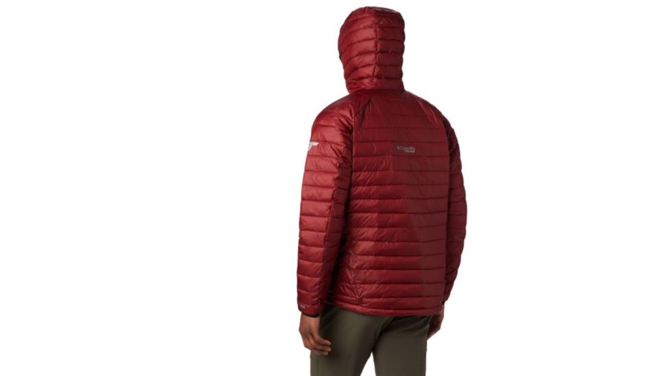 Columbia Snow Country Hooded Jacket - Mens, Red Jasper, Extra Large, 1823141664-XL