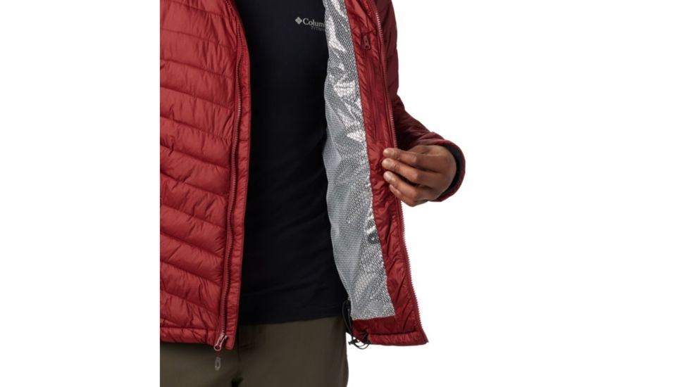 Columbia Snow Country Hooded Jacket - Mens, Red Jasper, Extra Large, 1823141664-XL