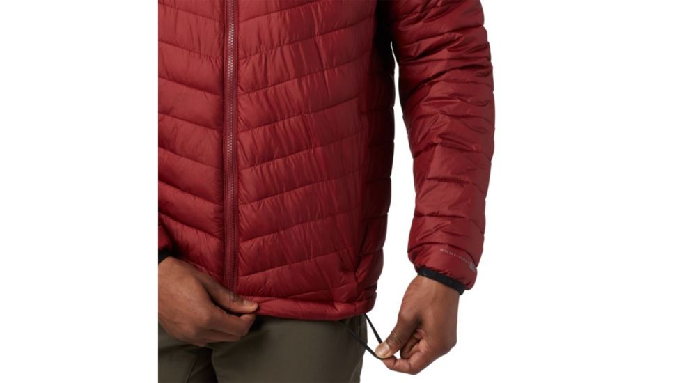Columbia Snow Country Hooded Jacket - Mens, Red Jasper, Extra Large, 1823141664-XL