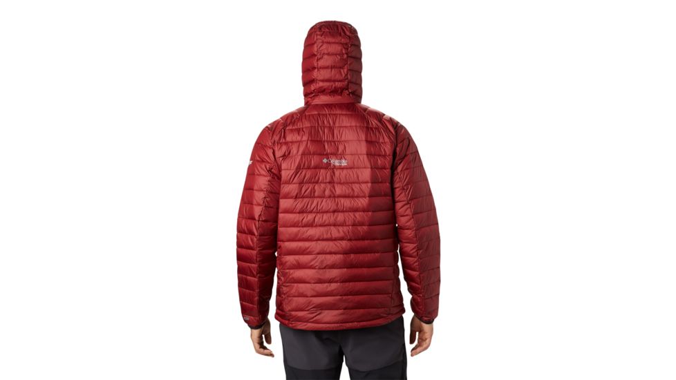 Columbia Snow Country Hooded Jacket - Mens, Red Jasper, Extra Large, 1823141664-XL