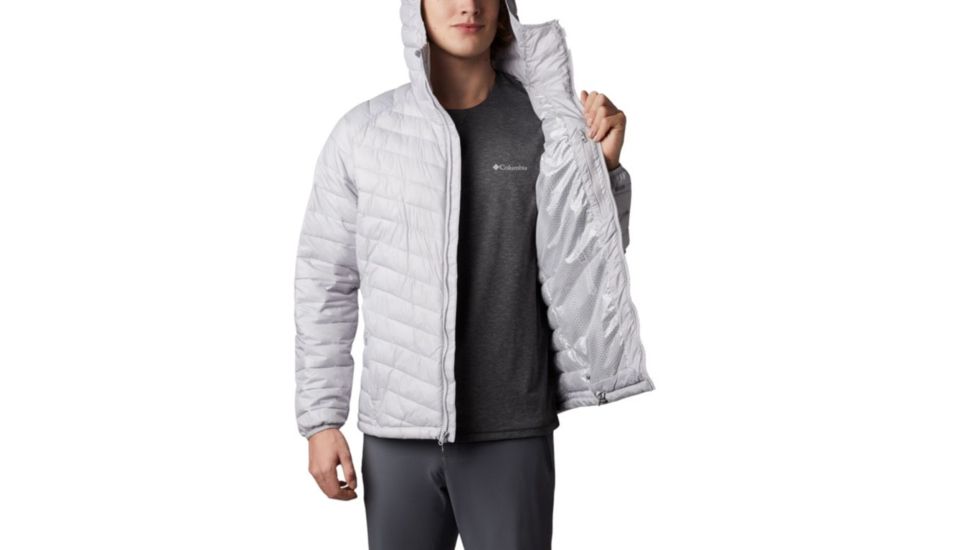 Columbia Snow Country Hooded Jacket - Mens, Slate Grey, Small, 1823141099-S
