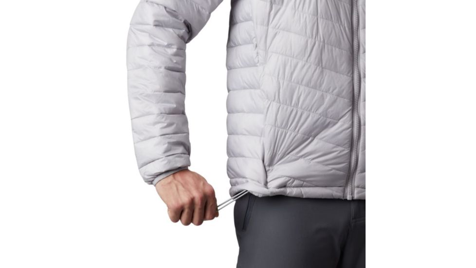 Columbia Snow Country Hooded Jacket - Mens, Slate Grey, Small, 1823141099-S