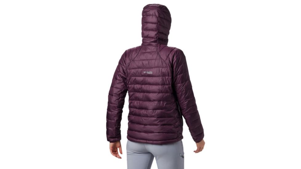 Columbia Snow Country Hooded Jacket - Womens, Black Cherry, Extra Small, 1823071522-XS
