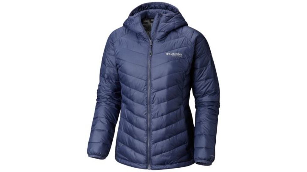 Columbia Snow Country Hooded Jacket - Womens, Nocturnal, 1X, 1823073466-1X