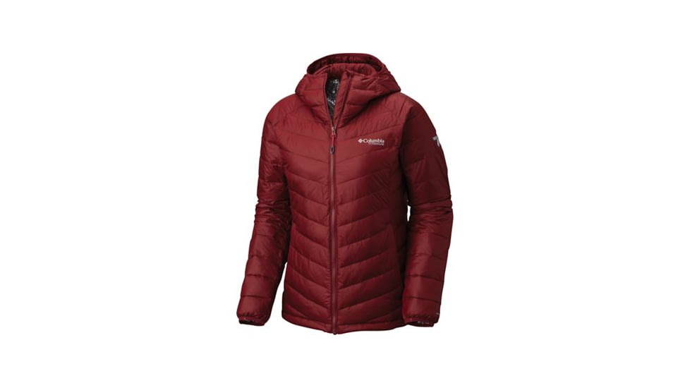 Columbia Snow Country Hooded Jacket - Womens, Rich Wine, Small, 1823071624-S