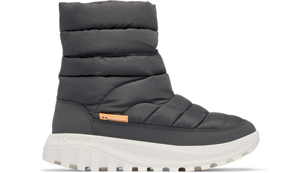 Columbia Snowtrot Mid Boots - Women's, Shark/Peach, 8 US, 2075111-011-8