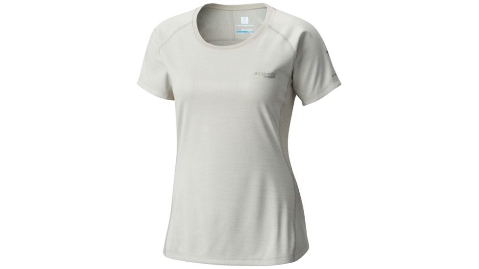 Columbia Solar Ice Short Sleeve Shirt - Womens, Flint Grey, S 1781111027S