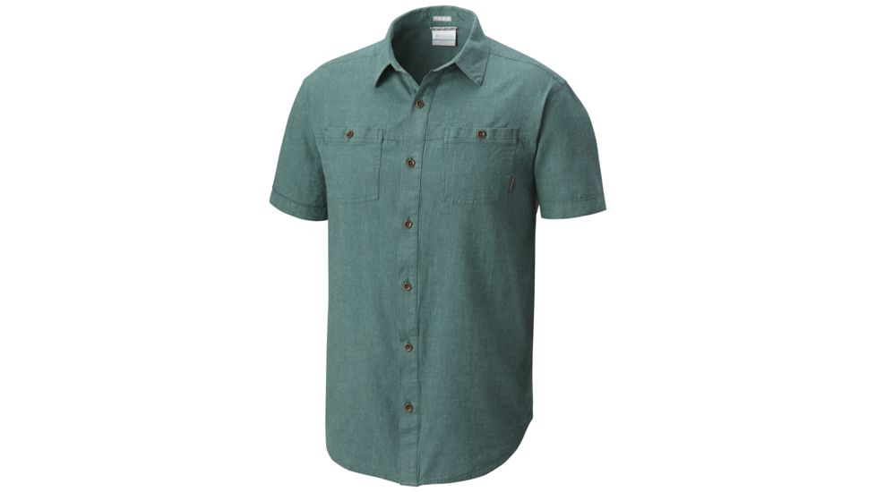 Columbia Southridge Short Sleeve Shirt - Mens, Poseidon, S, 1772131343S