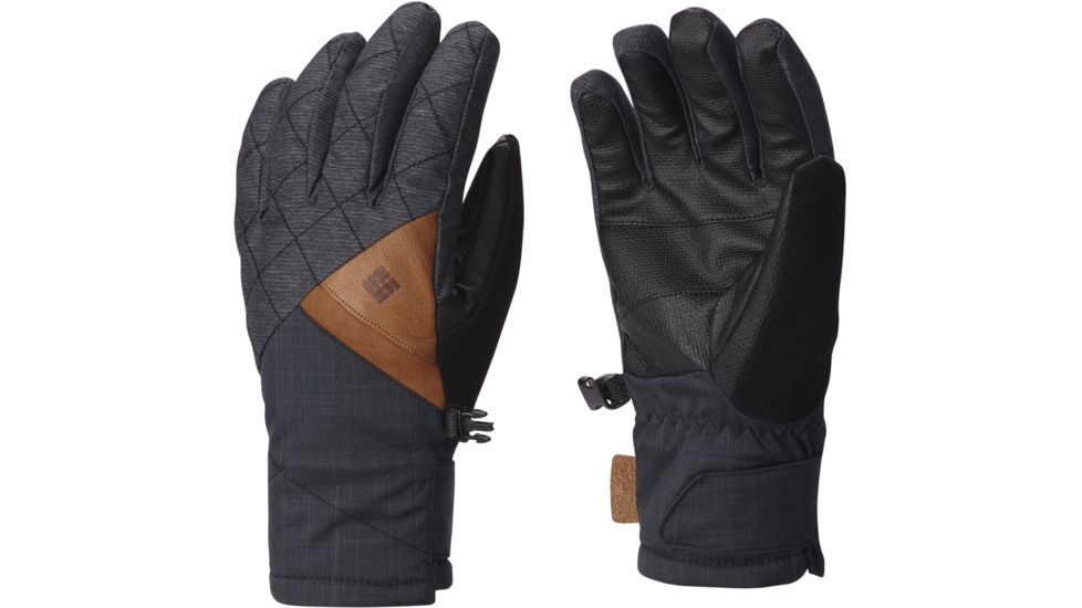 Columbia St. Anthony Glove - Women's-Black Cross Dye-Small