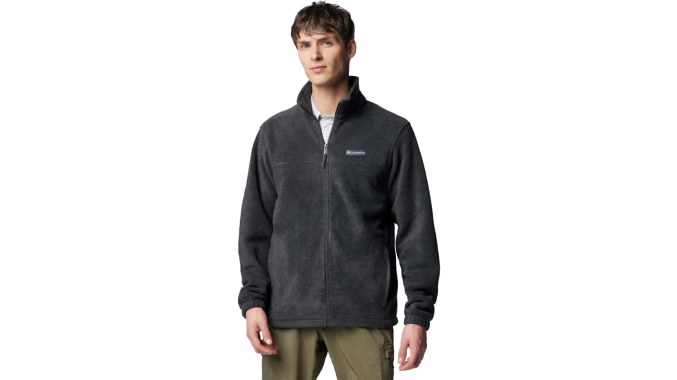 Columbia Steens Mountain 2.0 Full Zip Fleece Jacket - Mens, Charcoal Heather, Small, 1476671048-048-S
