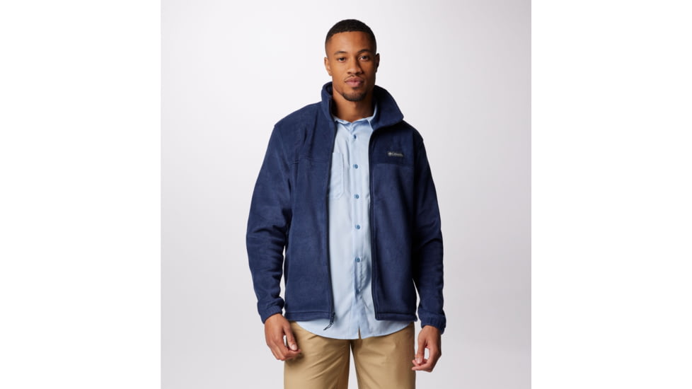 Columbia Steens Mountain 2.0 Full Zip Fleece Jacket - Mens, Collegiate Navy, Small, 1476671464-464-S