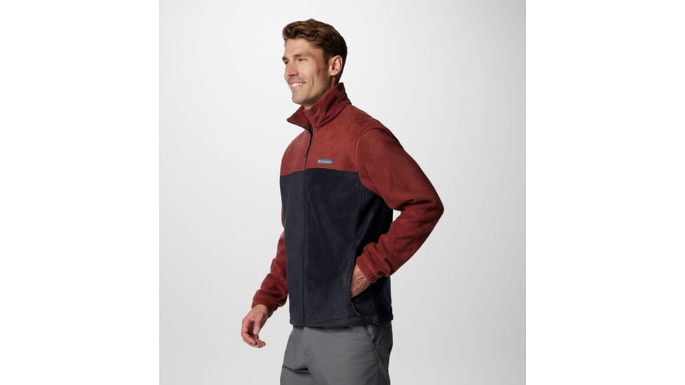 Columbia Steens Mountain Full Zip 2.0 Jacket - Mens, Spice/Black, Small, 1476671681-S