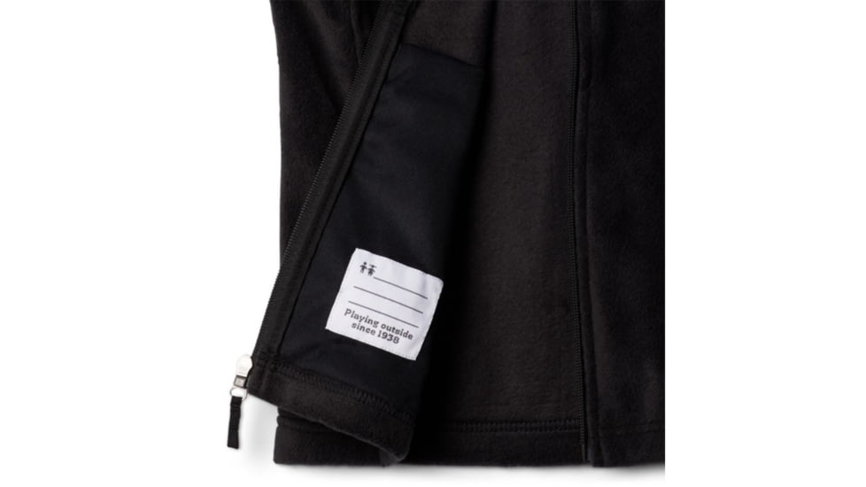 Columbia Steens Mt Fleece Vest, Black, Extra Small - Boys, 1620801010-XS