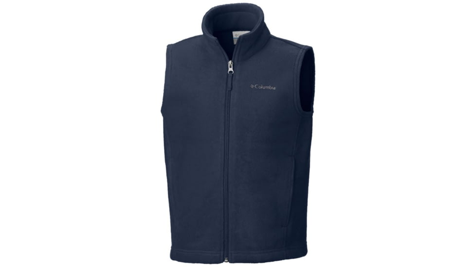 Columbia Steens Mt Fleece Vest, Collegiate Navy, 2XS - Boys, 1620801464-XXS
