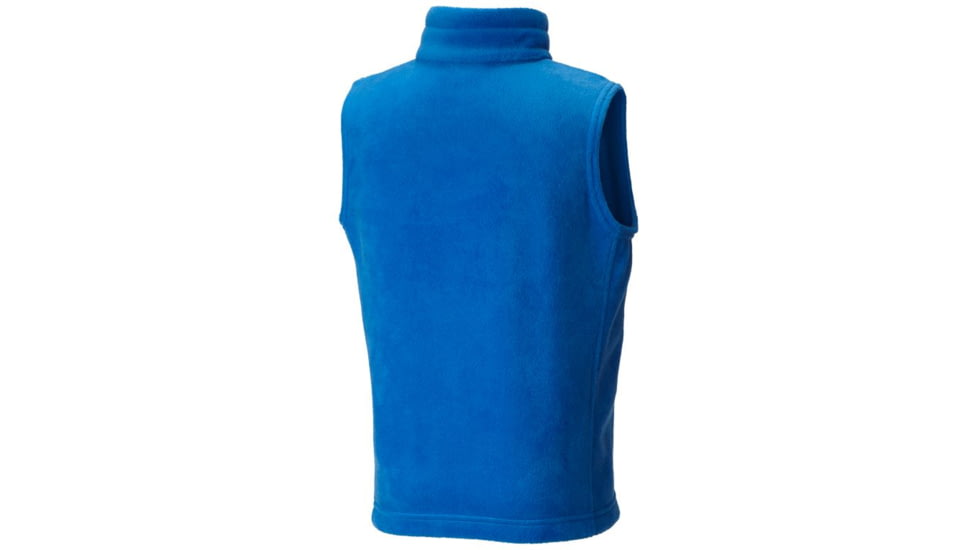 Columbia Steens Mt Fleece Vest, Super Blue, 4T - Boys, 1620803438-4T
