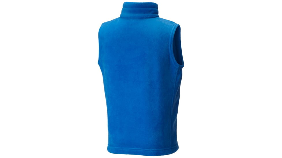 Columbia Steens Mt Fleece Vest, Super Blue, S - Boys, 1620801438-S