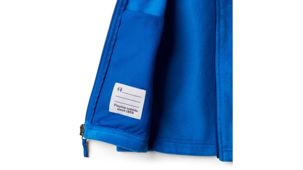 Columbia Steens Mt Fleece Vest, Super Blue, S - Boys, 1620801438-S