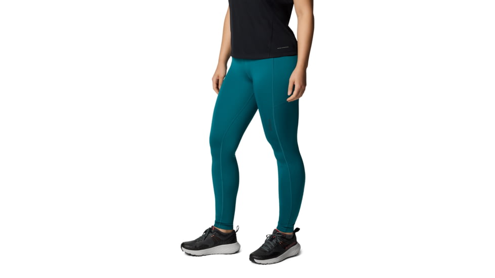 Columbia Summit Valley Legging - Womens, River Blue/Black, L, 2118021-364-L-R