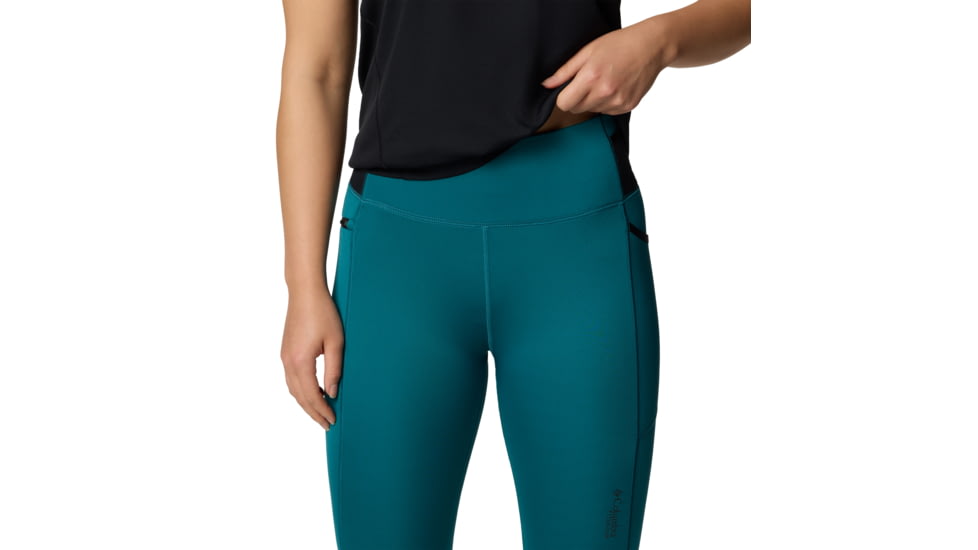 Columbia Summit Valley Legging - Womens, River Blue/Black, L, 2118021-364-L-R