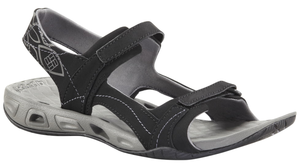 Columbia Sunlight Vent II Sandal - Women's-Black/Charcoal-Medium-5